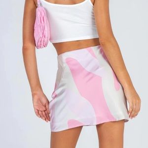 Princess Polly- Roseanna Mini Skirt Pink